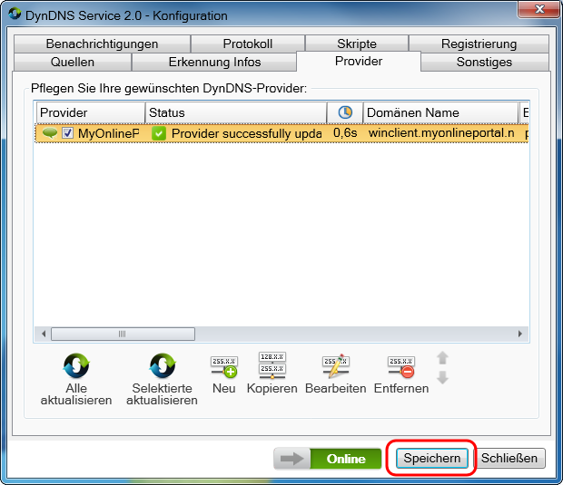 DynDNS Service Protocol